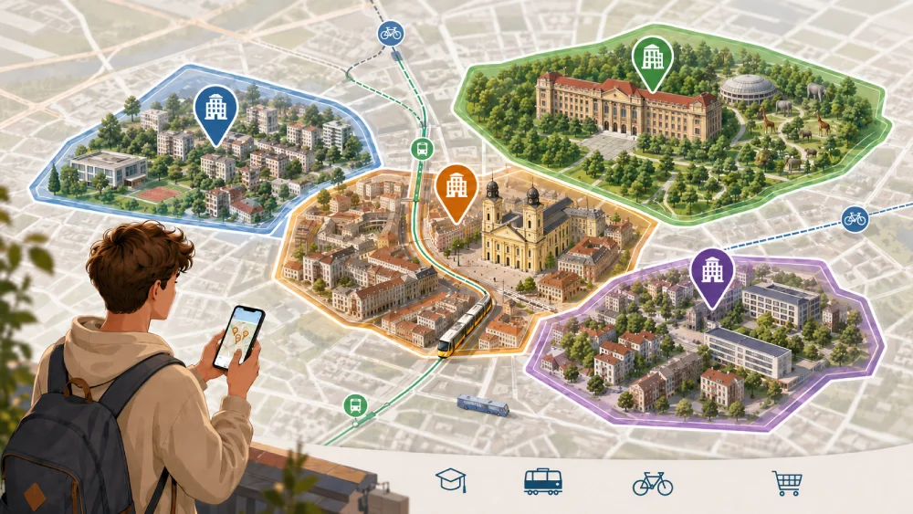 Debrecen Neighborhoods for Renters: Where Should You Live?